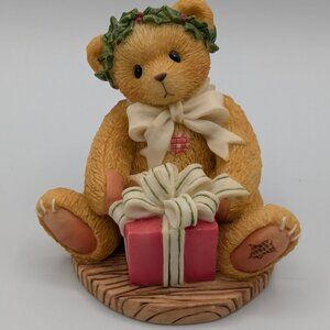 Cherished Teddies Margy "Wrapping Up A LIttle Holiday Joy" (475602) 1998